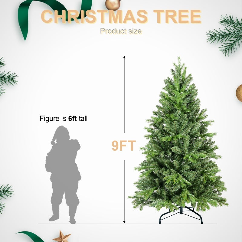 PE, PVC Christmas Tree, Green