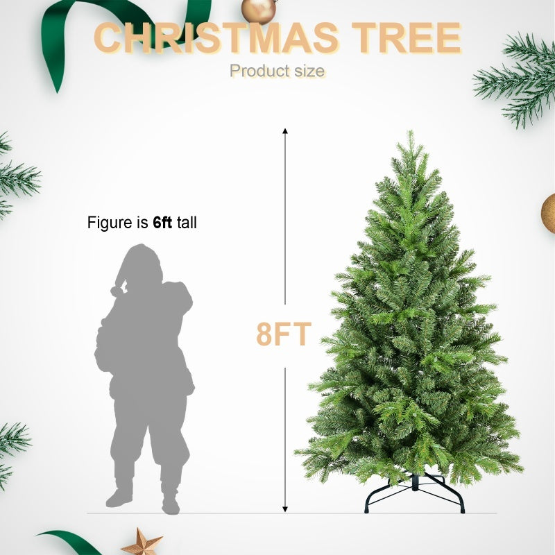 PE, PVC Christmas Tree, Green