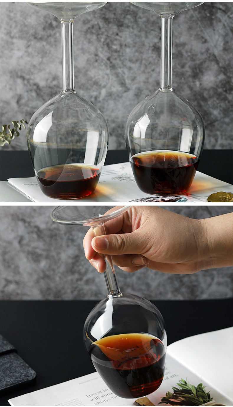 Borosilicate Home Creative Inverted Wine Glass Wine Goblet