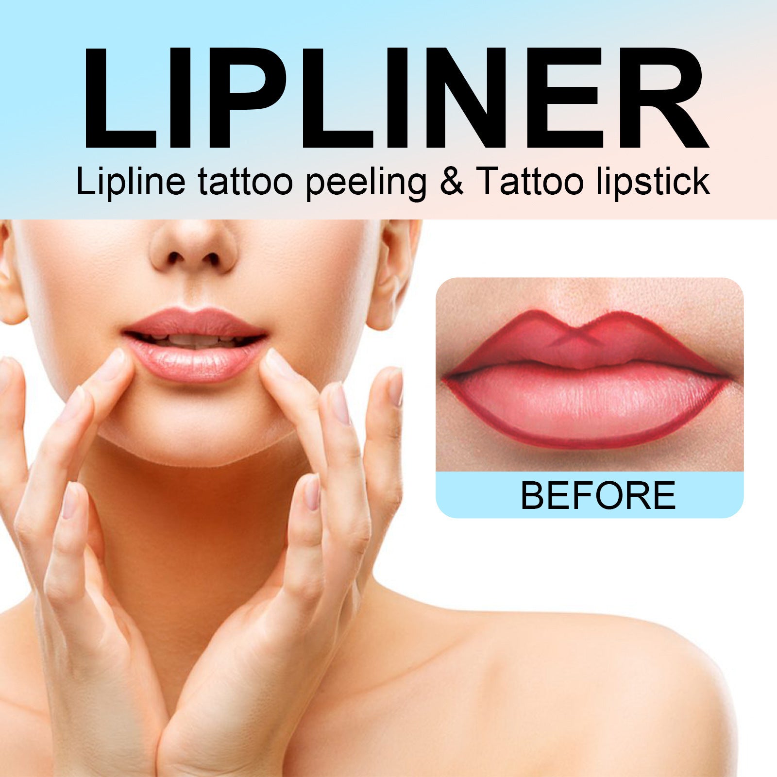 Define and shape your lips with a waterproof stripping lip liner. Smudge-proof, long-lasting outline pencil for bold, flawless lip makeup.