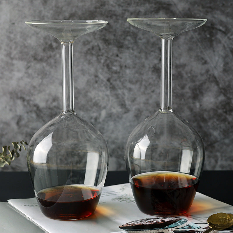Borosilicate Home Creative Inverted Wine Glass Wine Goblet